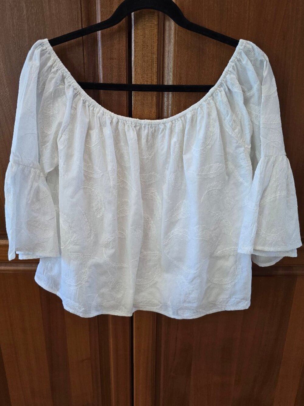 Blouse cotton white David Bitton BOHO